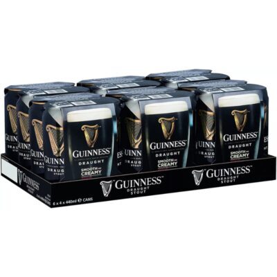 Guinness Draught can 44cl Box x 24 (Incl BCRS Deposit)
